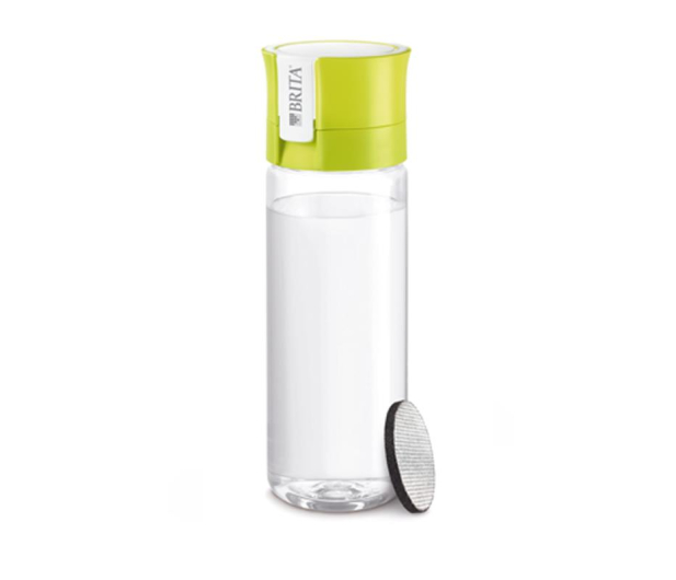 BRITA Fill & Go butelka-limonkowa 0.6l + 4 wkłady filtrujące - 1072999 - zdjęcie 2